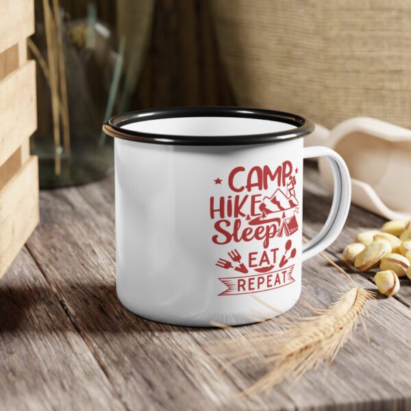 Jeswyn Stainless Steel Enamel Mug, Durable and Eco-Friendly Coffee Mug, Ideal Camping Accessory - Image 3