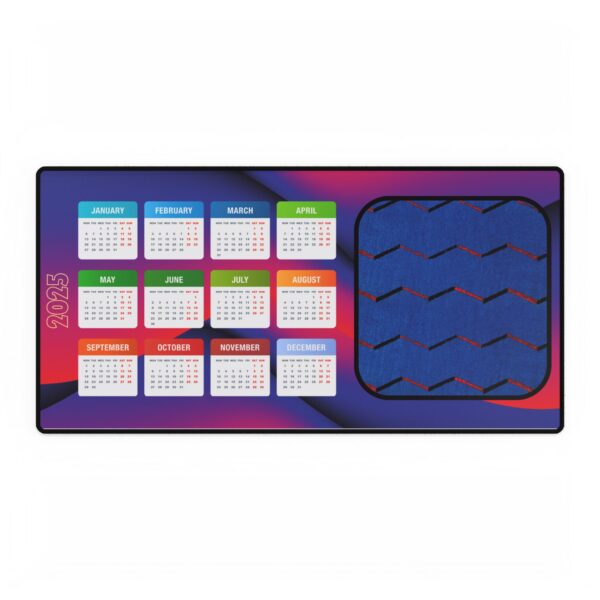 Jeswyn Gaming Mouse Pad with Stunning Colors and 2025 Calendar - Image 4