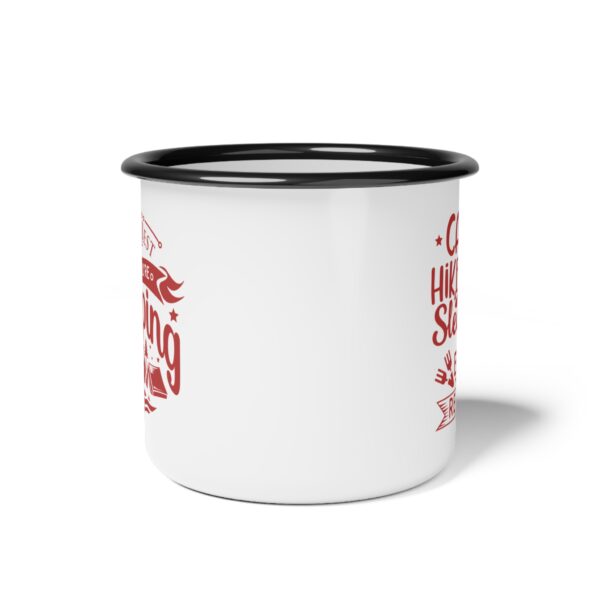 Jeswyn Stainless Steel Enamel Mug, Durable and Eco-Friendly Coffee Mug, Ideal Camping Accessory - Image 4