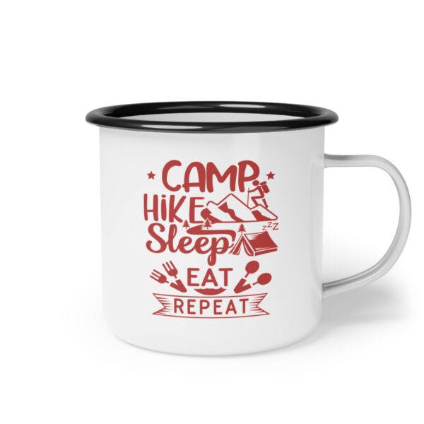 Jeswyn Stainless Steel Enamel Mug, Durable and Eco-Friendly Coffee Mug, Ideal Camping Accessory