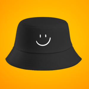 Embroidery Bucket Hat for Women Men Teens Summer Beach Sun Hat Packable Fisherman Cap for Travel Outdoor Hiking