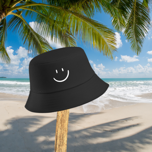 Embroidery Bucket Hat for Women Men Teens Summer Beach Sun Hat Packable Fisherman Cap for Travel Outdoor Hiking