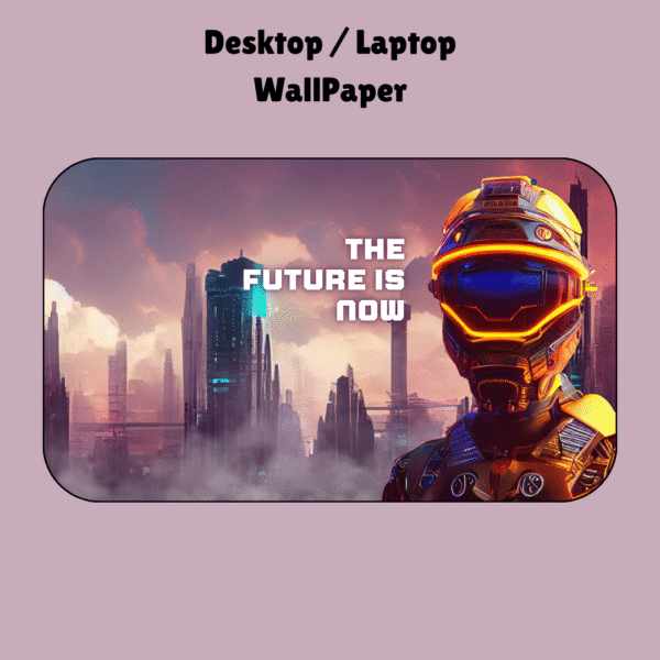 Free Desktop Wallpaper – Futuristic City & Robot Art | iTamil Tech - Image 2